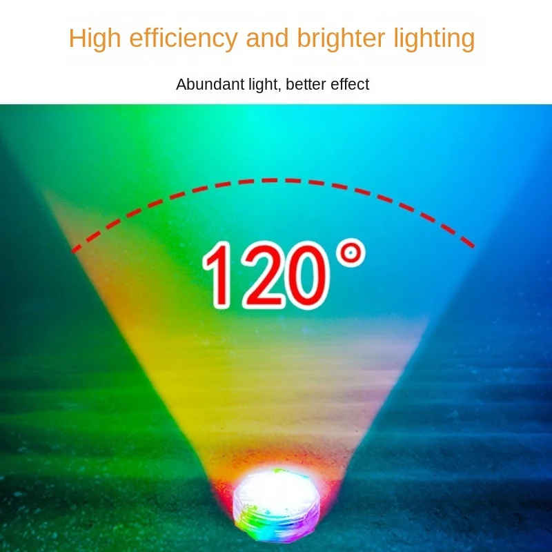 Luz LED sumergible con control remoto para piscina, iluminación de estanque impermeable para fuente, luz subacuática para pecera, 15 colores