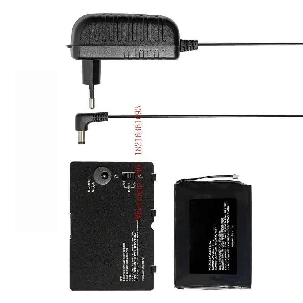 FT-818 817 Charging Hatch Cover + Charger Three-piece Set, Walkie-talkie Accessories