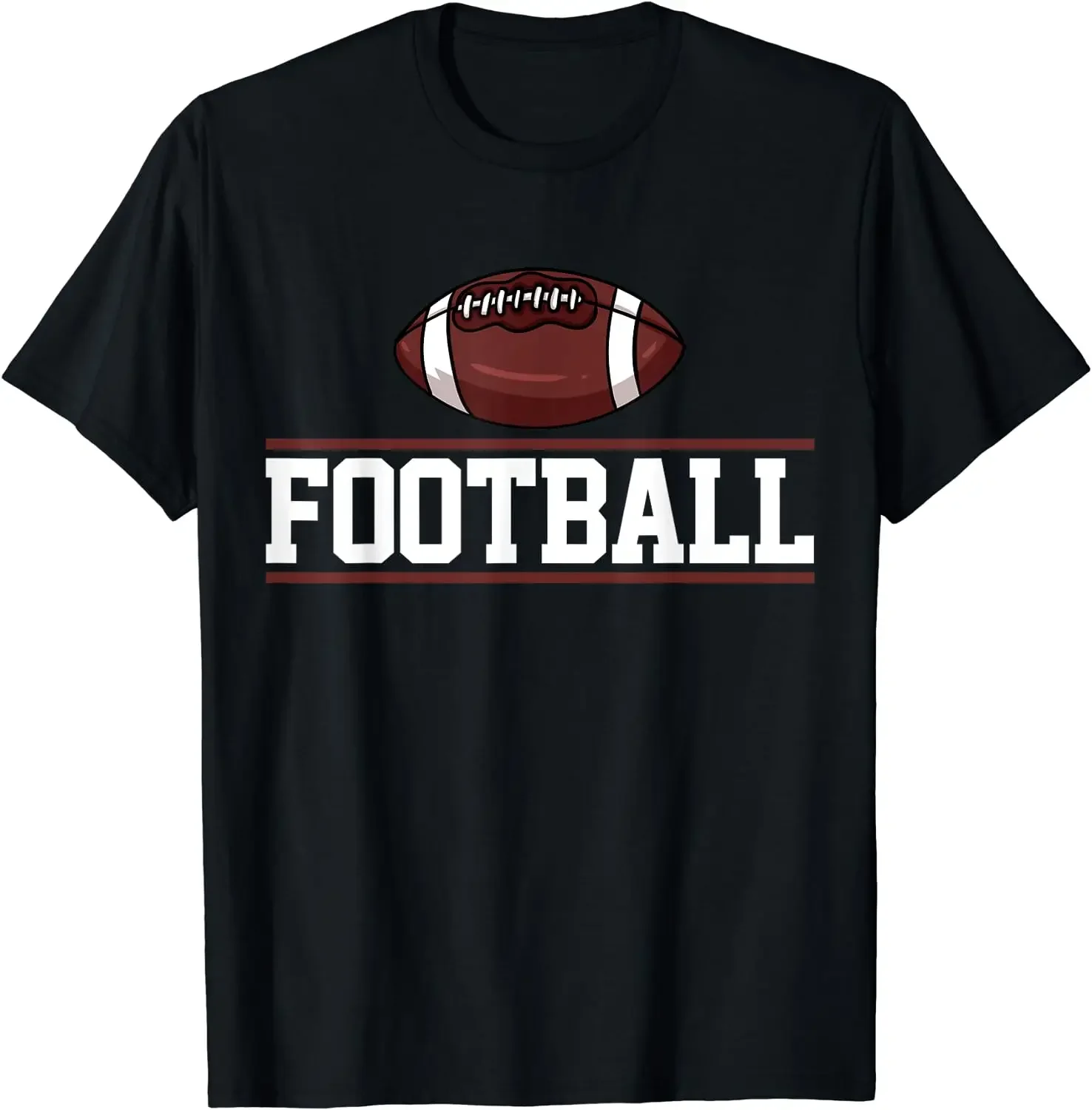 Game Day - Football - Throwback Design - Classic T-Shirt Creative Men TShirts Funny Geek Tops Print Tee Male TShirt