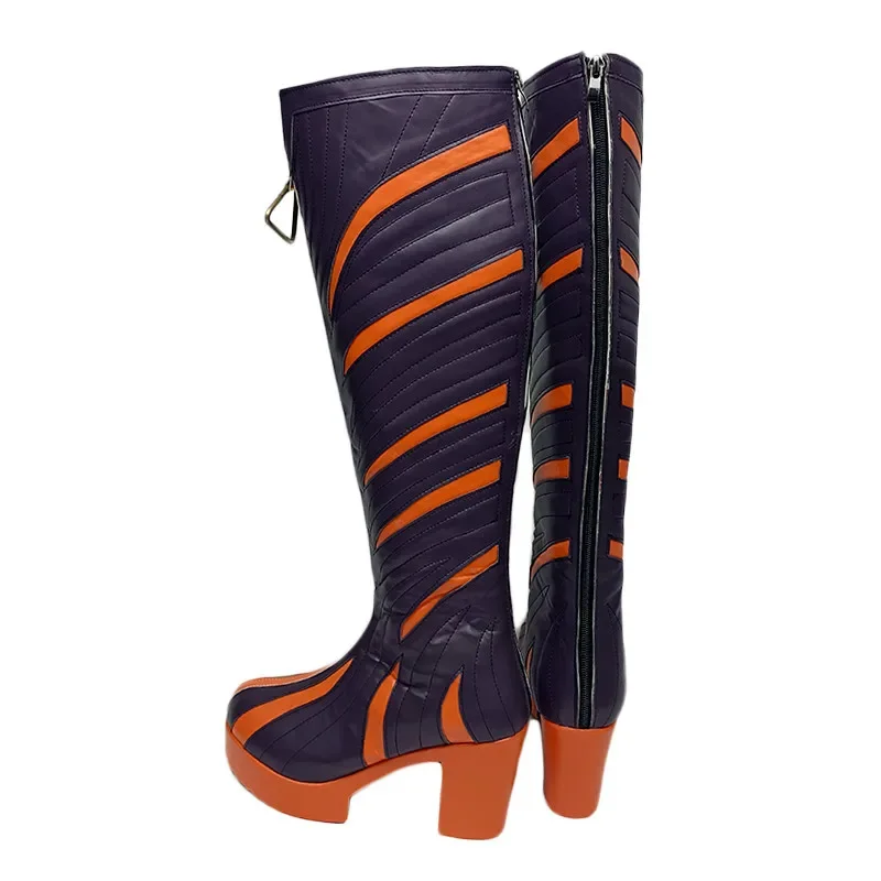 Spiel Apex Loba Cosplay Stiefel Schuhe Prop High Heel Halloween Zubehör nach Maß