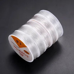 20-100M Plástico Cristal DIY Beading Stretch Cords Elastic Line Jóias Fazendo Fornecimento Fio String jeweleri thread String