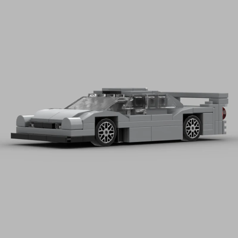 City Car Model MOC Building Bricks CLK GTR Le Mans Racing Car Modular Technology Gifts Holiday Assemble Children Toys Suit