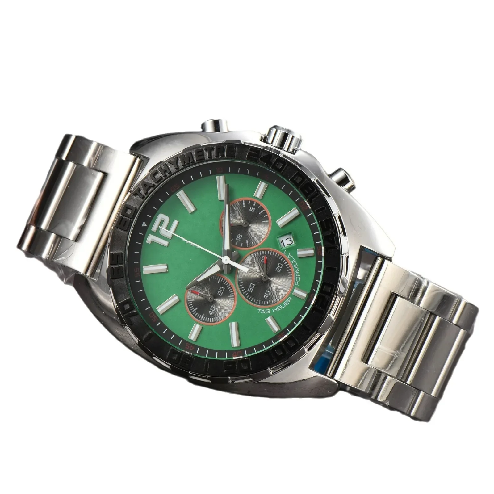 Men Watch Sport Top Brand Luxury Military Chronograph Original Wristwatch Stainless Steel Quartz Male Clock