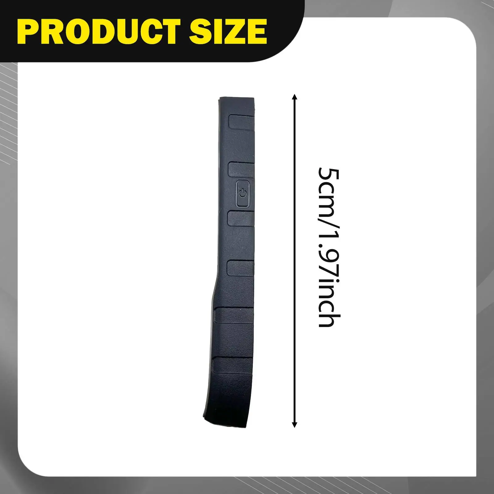 Sturdy Rubber Power Button Professional Case Flex Compatible Repair Cover for Garmin Alpha 100
