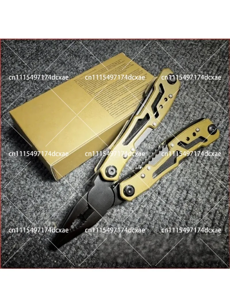 Multifunctional Folding Pliers Outdoor EDC Tactical Tool with Belt Clip