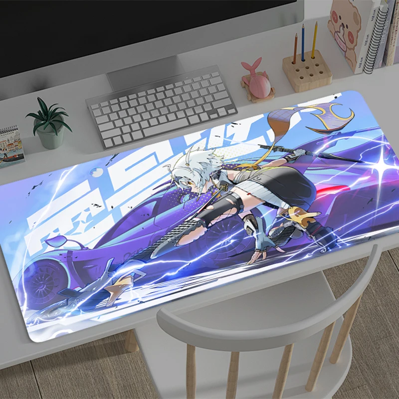 Gaming Mouse Pad Zenless Zone Zero Anby Demara Gamer Computer Accessories Keyboard Mousepad Company Desk mat PC Anime Mousepad