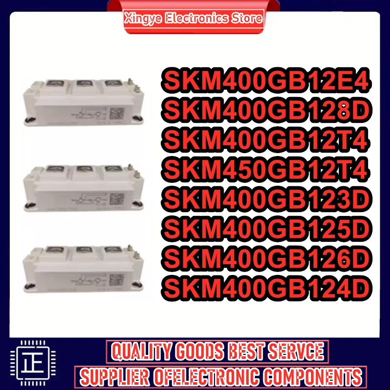 

Модули SKM400GB12T4, SKM450GB12T4, SKM400GB12E4, SKM400GB123D, SKM400GB125D, SKM400GB126D, SKM400GB128D, SKM400GB124D в наличии