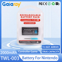 TWL-003 TWL 003 Rechargeable Battery 3.7V 2000mAh TWL003 Lithium Battery Pack for Nintendo Ndsi Game Console Built-in Batteries