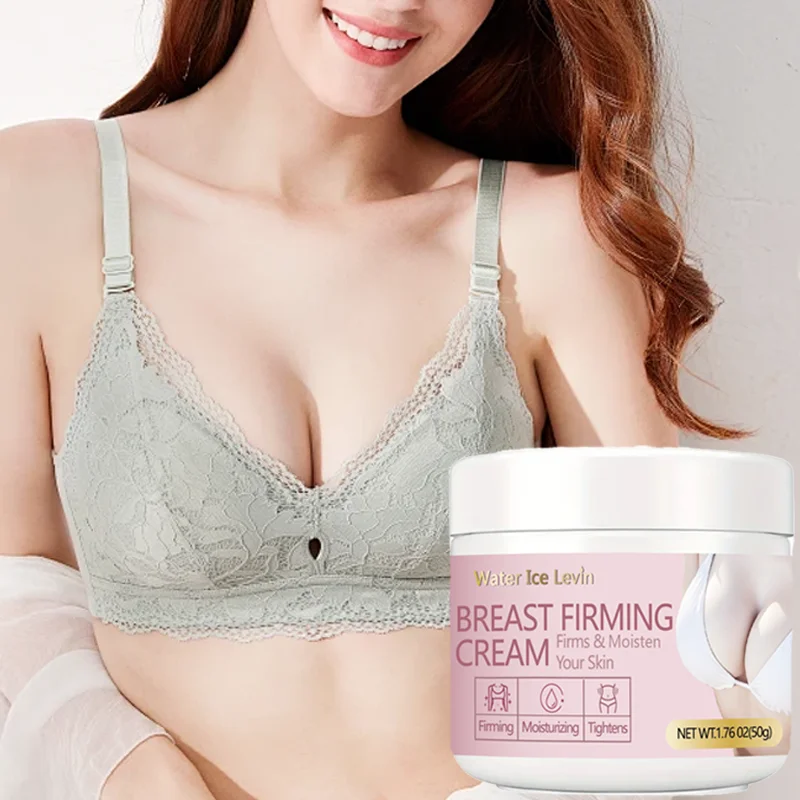 Breast Firming Cream - Moisturizes the Breasts, Increases Their Firmness - Suitable for Daily Breast Massage - Lightweight and Easily Absorbed, Suitable for All Skin Types