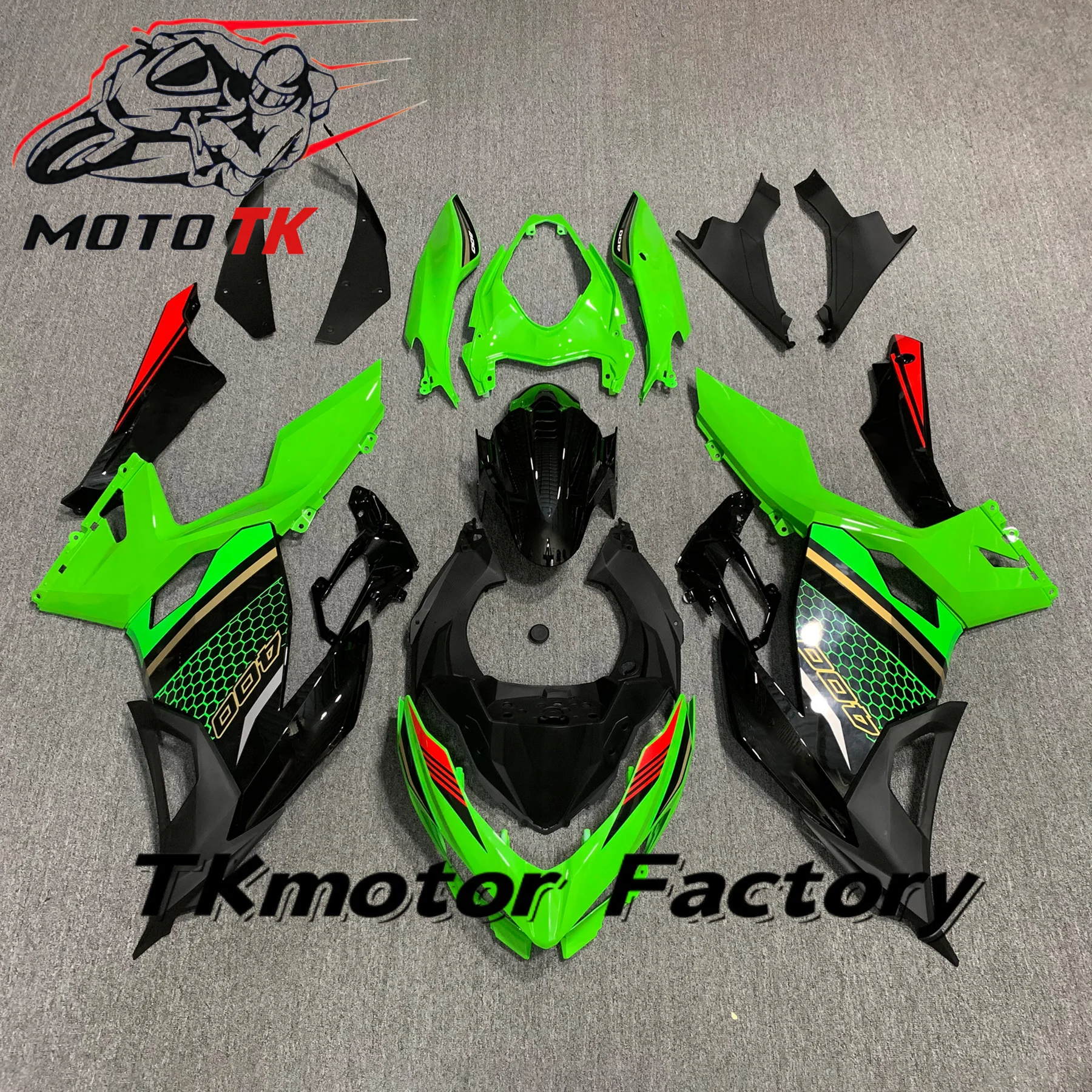 

Durable ABS Plastic Bodywork fairing kit For Kawasaki Ninja400 ZX400 2018 2019-2023 Motorcycle Fairing kit Full fairing kit