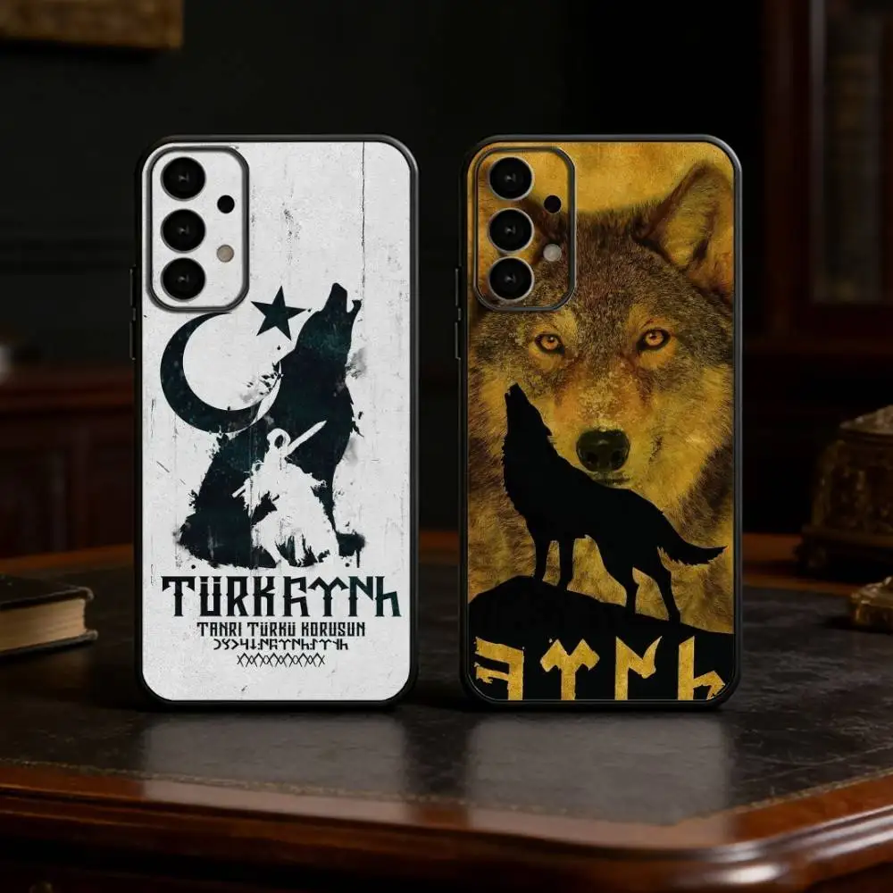 

Bozkurt Phone Case For Samsung S25,S24,S21,S22,S23,S30,Ultra,S20,Plus,Fe,Lite Black Shell