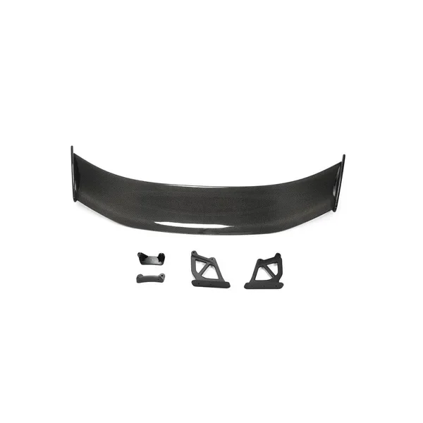 Suitable For Porsche Tail 718 Fixed Wind Wing GT4 Carbon Fiber Tail Retrofit Accessories