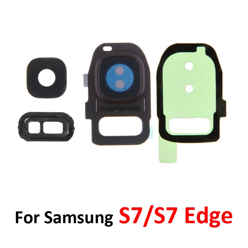 Pop For Samsung Galaxy S7 G930 G930F Mobile Phone Housing Back Camera Glass Lens Cover For Samsung S7 Edge G935 G935F