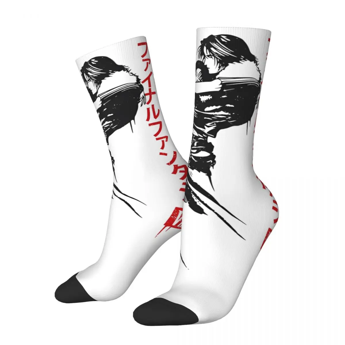 

Squall & Rinoa Final Fantasy Design Socks Accessories for Men Cozy Printed Socks