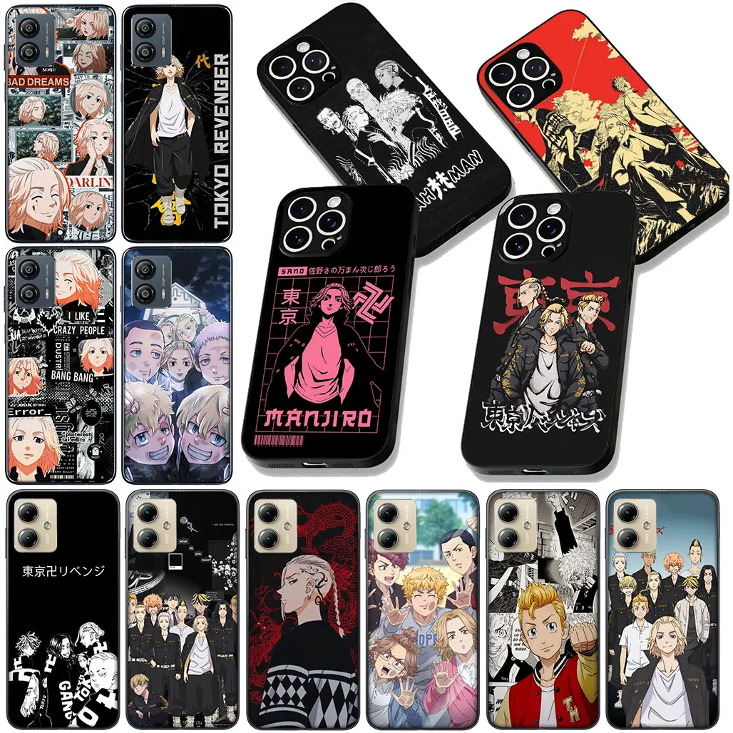 Чехол для телефона Samsung Galaxy S22 S21 S20 FE Ultra Plus A35 A36 A55 A26 A33 A34 A56 Tokyo Revengers Mikey Hinata Naoto Cover