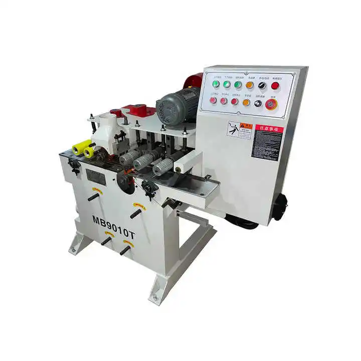 MB9010T High Efficiency Automatic Rod Stick Maker Double-Sided Wood Thread Machine Wooden Broom Handle Woodworking Machinery