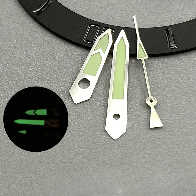 ปรับให้เข้ากับการเคลื่อนไหวของ NH35/NH36 NH38ชุดเข็มสามเข็มที่ดัดแปลงอุปกรณ์เสริมสำหรับนาฬิกา