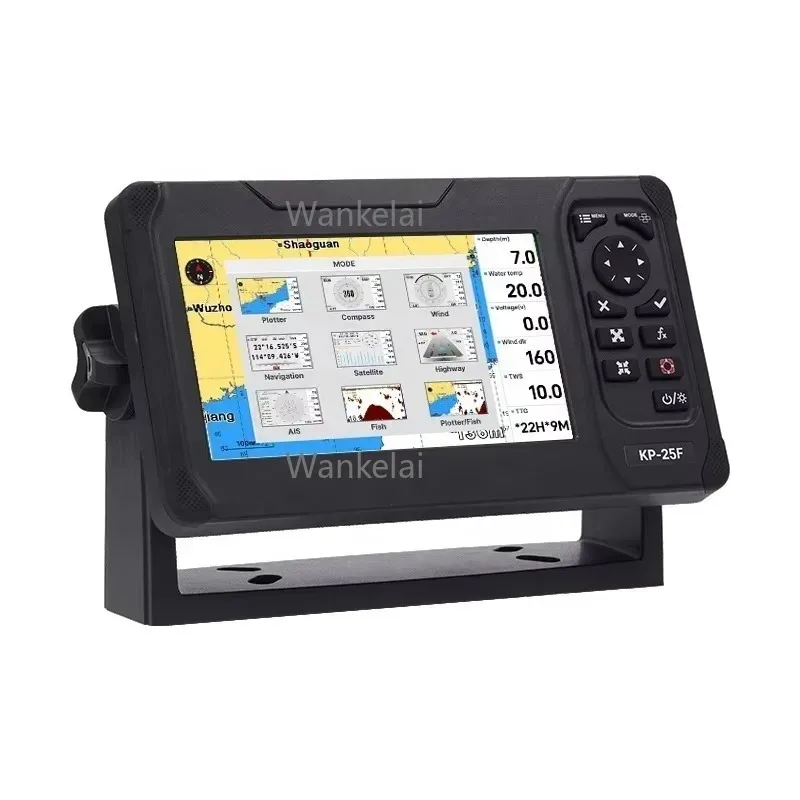 Marine ONWA KP-25F GPS Chart Plotter Navigator with Ecosounder Marine Depth Sounder