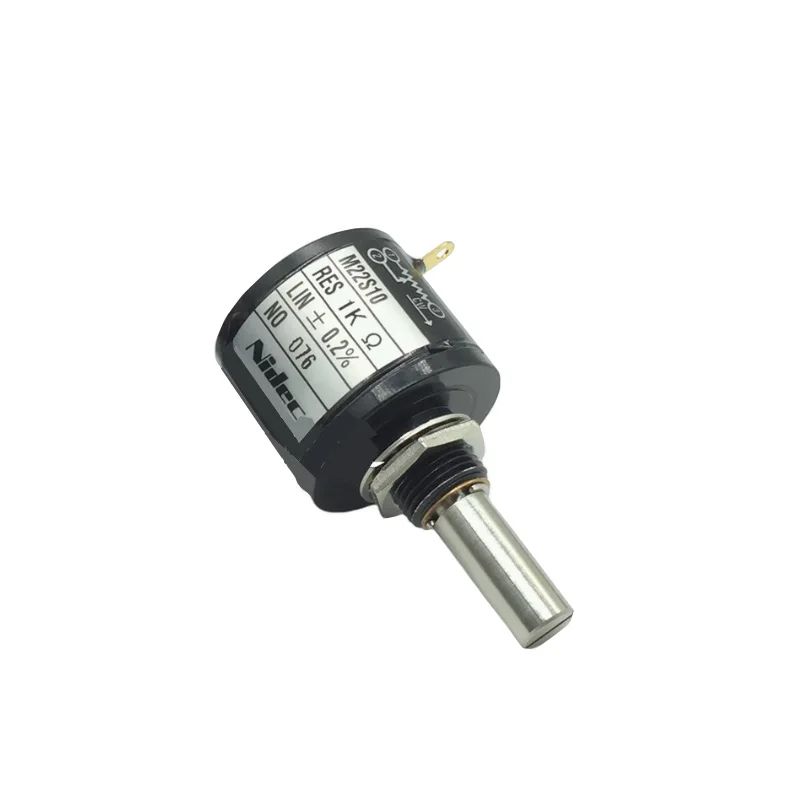 1pcs New NIDEC COPAL M22S10 Potentiometer precision multi turn 10 Cirde wire wound 1k 2k 5k 10k ten laps potentiometer