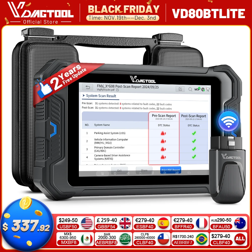 Vdiagtool VD80BT Li… - image