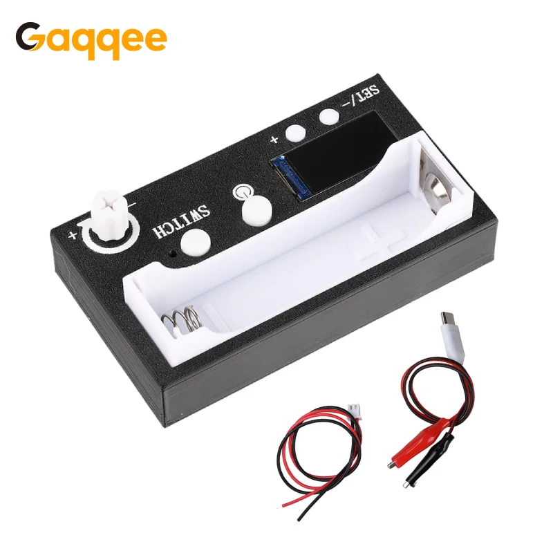 

Mini Power Supply Buck-Boost Power Supply Converter With TFT Color Screen 18650 Battery Voltage Current Real-time Display Module