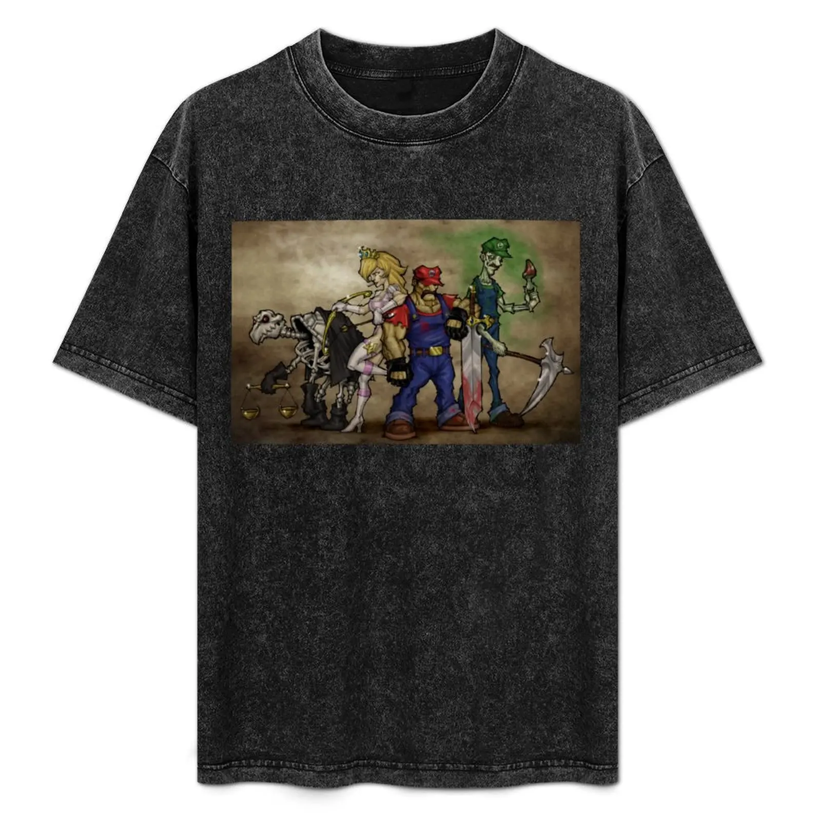 

4 horsemen apocalypse T-Shirt Basic Short Sleeve Cotton Blend T-Shirt