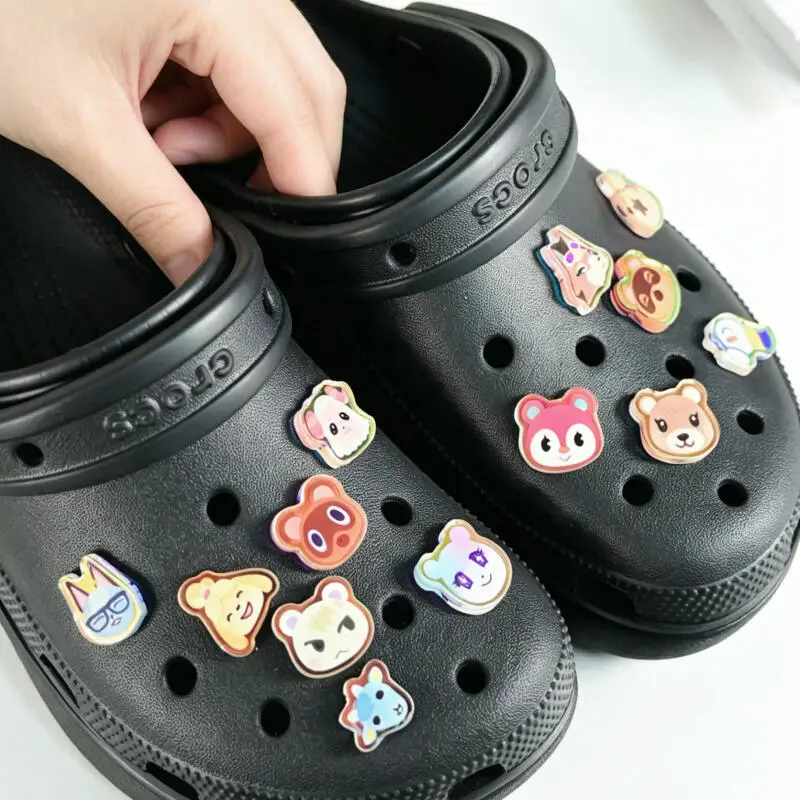 Q Version Self-Made Anime Character Shoe Buckle Detachable Cartoon for Animal Crossin Villager Shoe Decorations Shoe Accessories - view 2