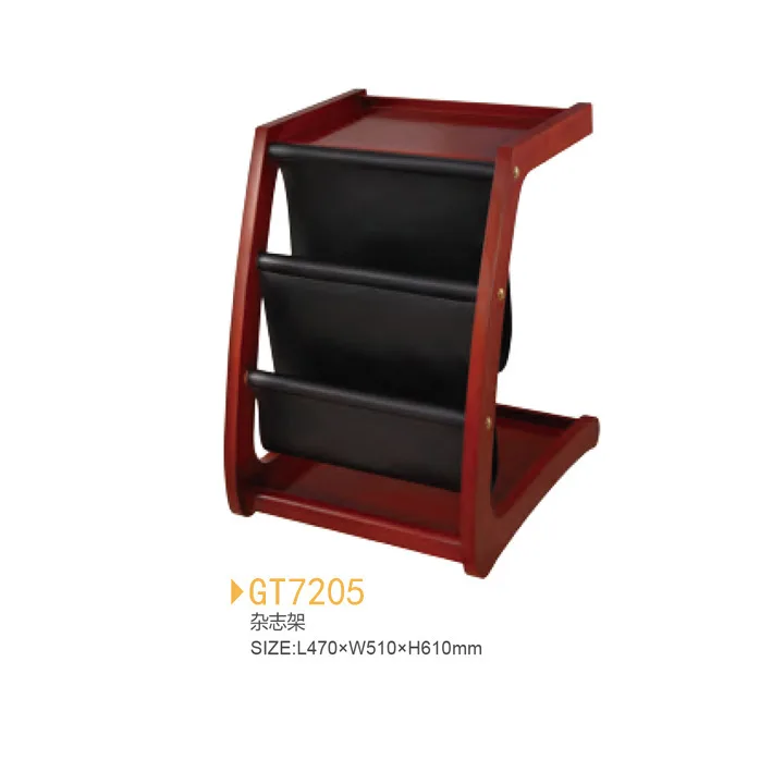 Hotel lobby display supplies Japanese newspaper rack Floor information rack