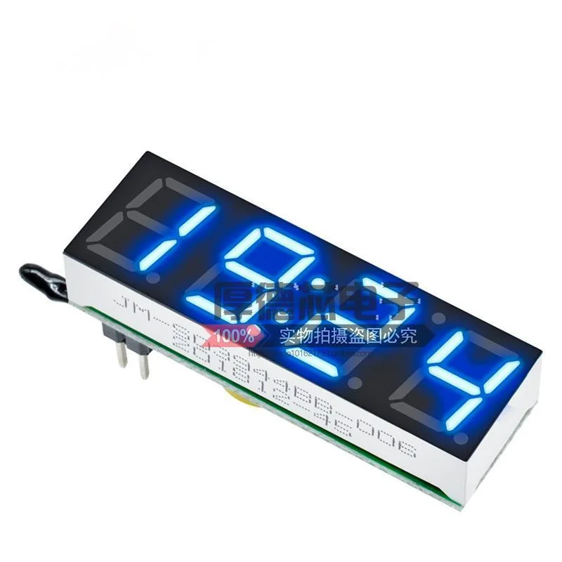 Diymore 3 em 1 R8025 Digital LED Time Clock Temperatura Módulo de Tensão Mini Voltímetro Termômetro para Carro Arduino Eletrônico DIY
