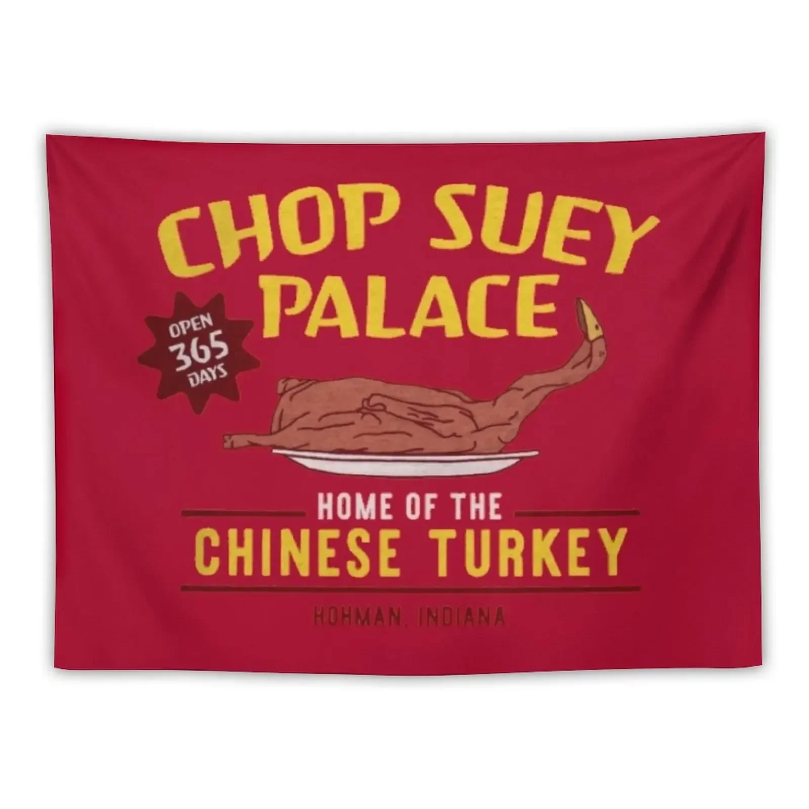 Chop Suey Palace - A Christmas Story Tapestry Wall Decoration Items Home Supplies Room Decorations Aesthetics Tapestry