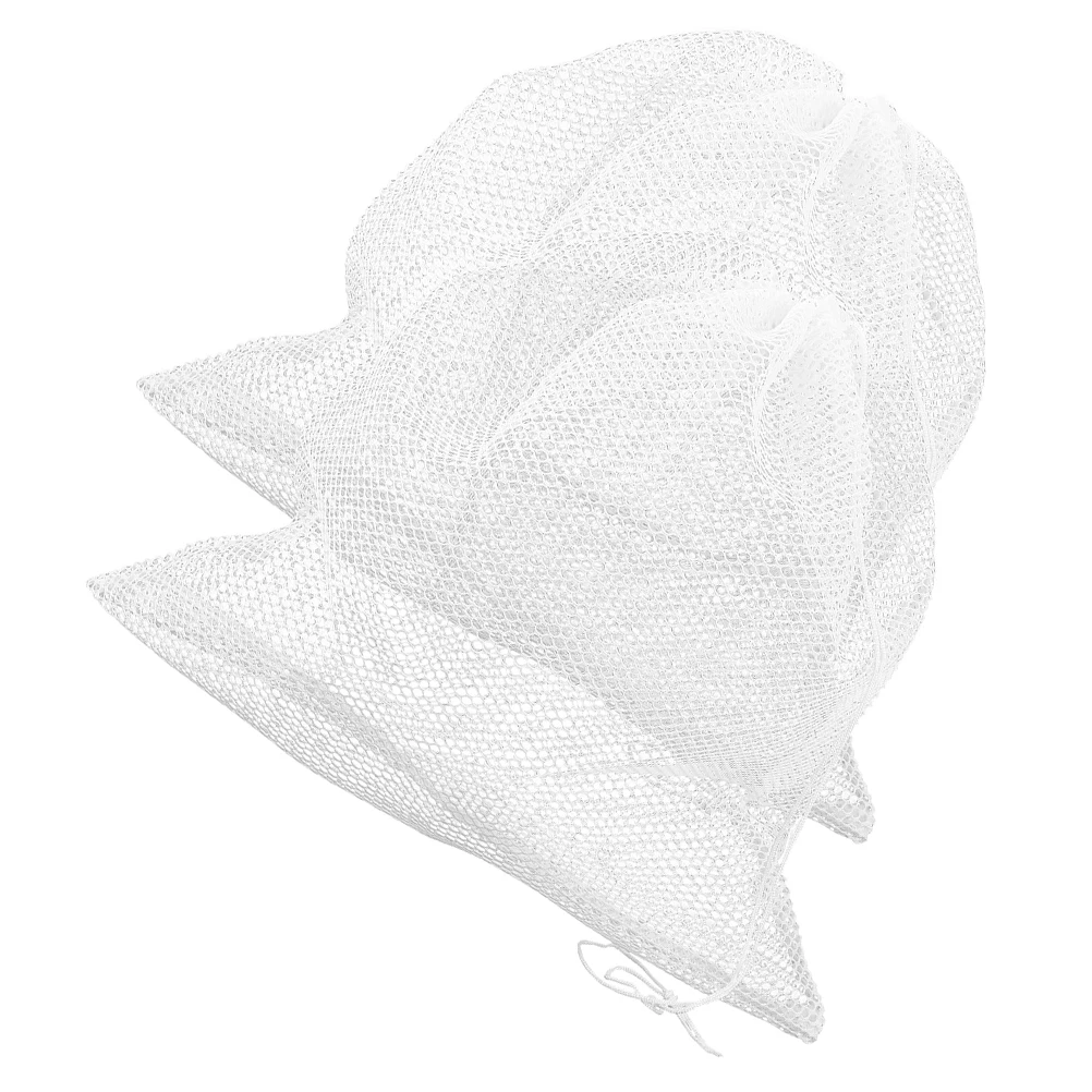 

2pcs Water Filter Bag Pond Mesh Barrier Pouch Drawstring Pump Bag For Pool Aquarium Large Pond Pump Accessories