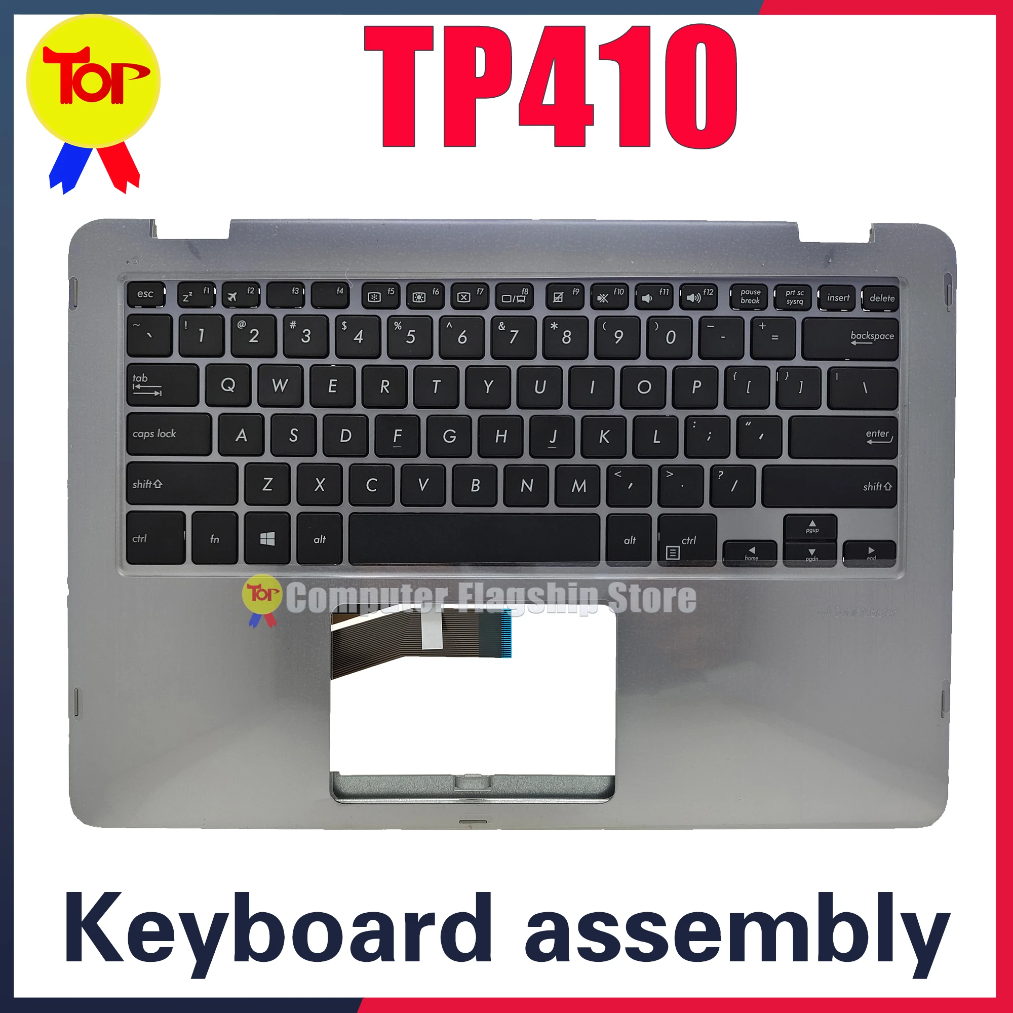 Kefu tp410u für asus laptop tastatur tp410ua tp410uar tp410ur tp410uf tp410urr original tastatur palmrest c shell baugruppe