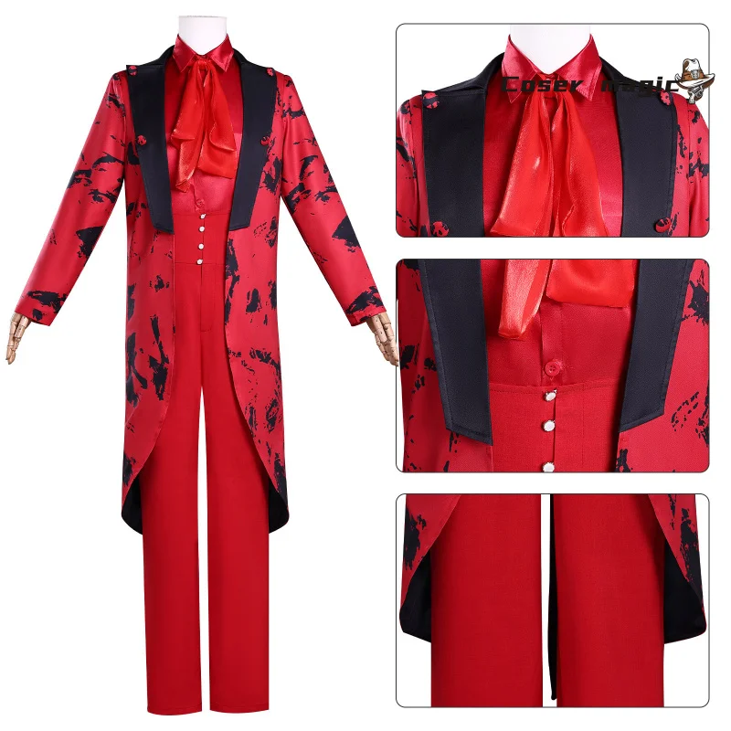 

Wednesday Season 2 ISAAC Cosplay Costume Uniform Halloween Carnival Party Christmas Play Role Clothes Clothing