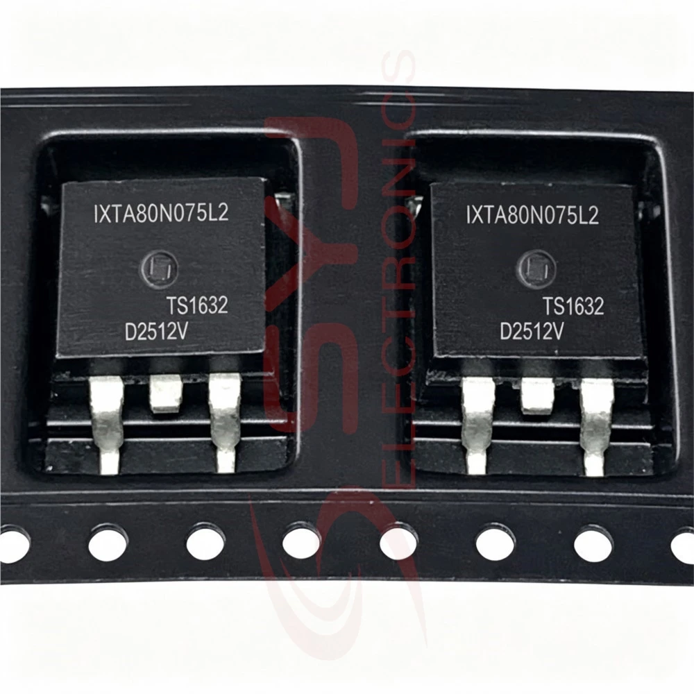 5PCS IXTA80N075L2 75V 80A STTH30L06GY 600V 30A STB85NF55 B85NF55 80A 55V EZ11NF16 3 100V SH1003N 213A 100V FDB045AN08AO TO-263