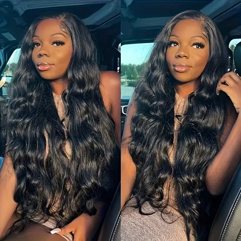 HD Transparent 13x4 13x6 Body Wave Lace Front Wig Pre Plucked 360 Lace Frontal Wig Human Hair Wigs For Women 5x5 Wig 200 Density