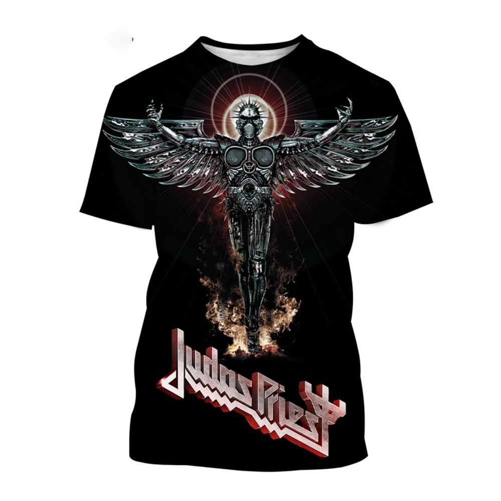 Summer fashion trend 3D printed printed pattern T-shirt round neck casual and comfortable hip-hop street style T-shirt image 2