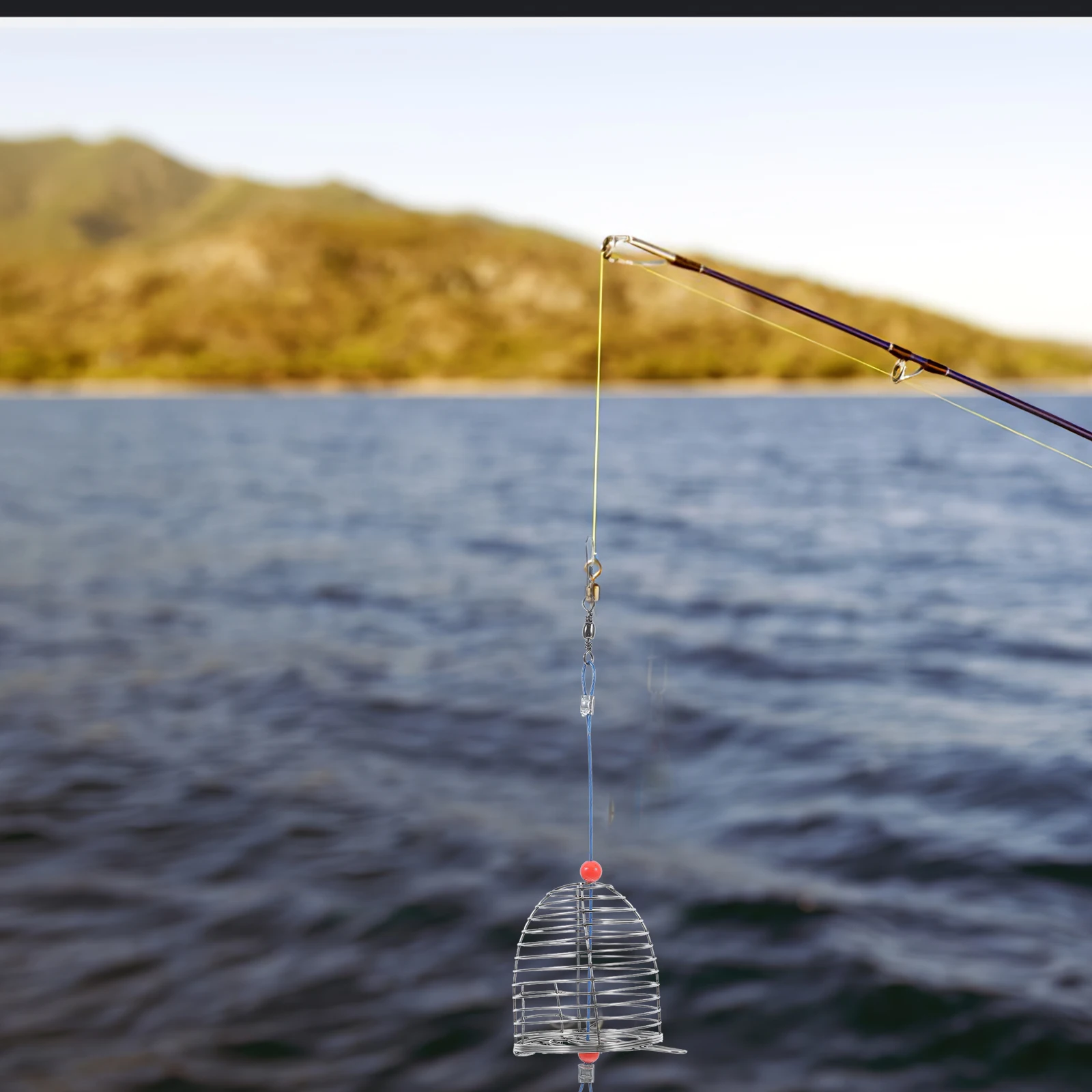 

Fishing Cage Fishing Lure Cage Fishing Bait Trap Bait Cage Fishing Trap Basket