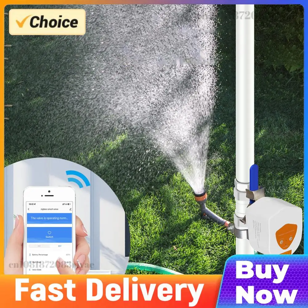 

Умный контроллер клапанов для воды и газа ZigBee, совместимый с Alexa и Google Home