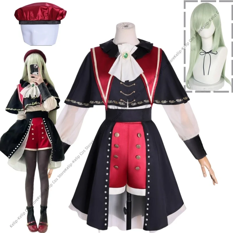 

Игра BanG Dream! Костюм для косплея Ave Mujica Yutenji Nyamu Misumi Uika Yahata Umiri Togawa Sakiko Wakaba Mutsumi, женский праздничный наряд