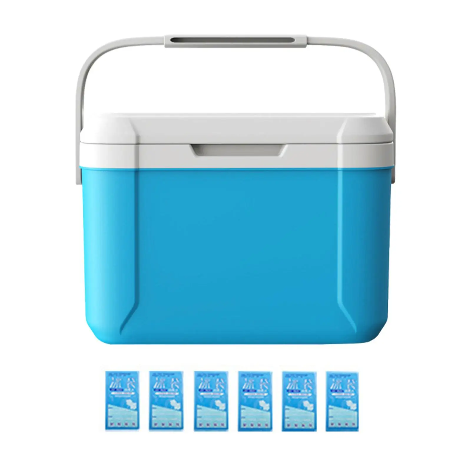 Cooler Box Fridge Ice Bucket 5L Ice Retention Cooler for Beach Party Home