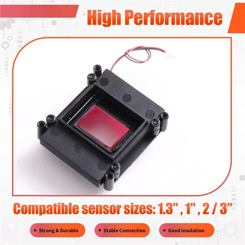 C Mount Lens Holder IR Cut Filter For IMX585 IRC Dual Filter