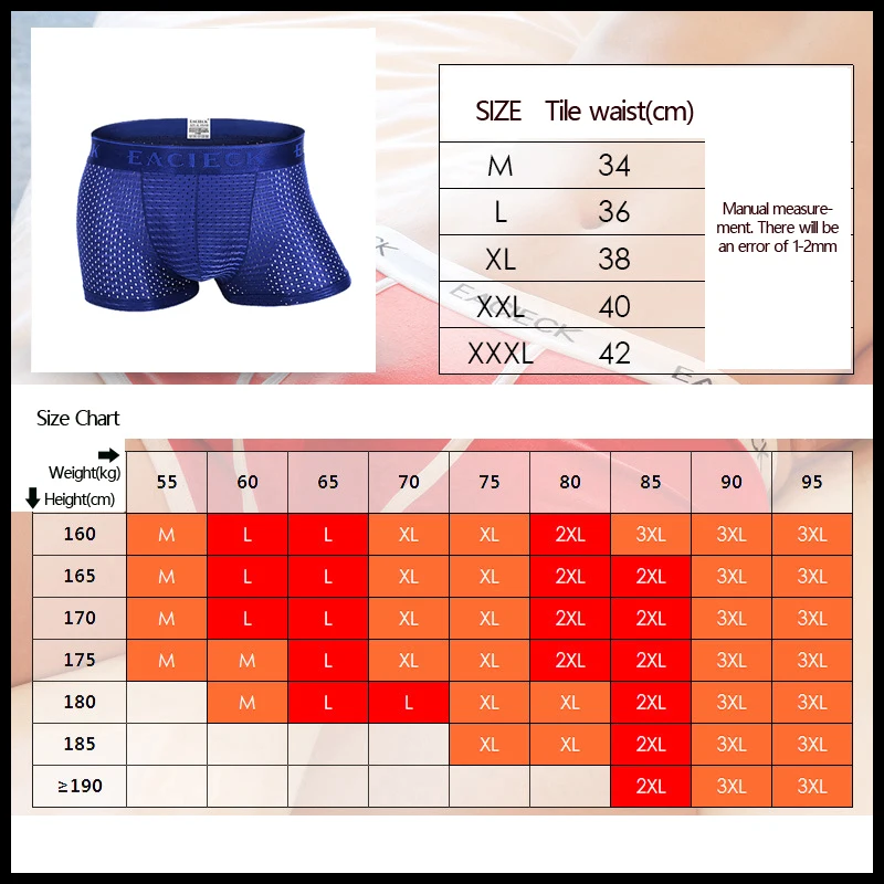 Bambus Unterwäsche Männer Boxer Shorts Atmungsaktives Mesh Sexy Herren Boxer Transparent männer Unterhose Marke Fishnet Shorts Nahtlose