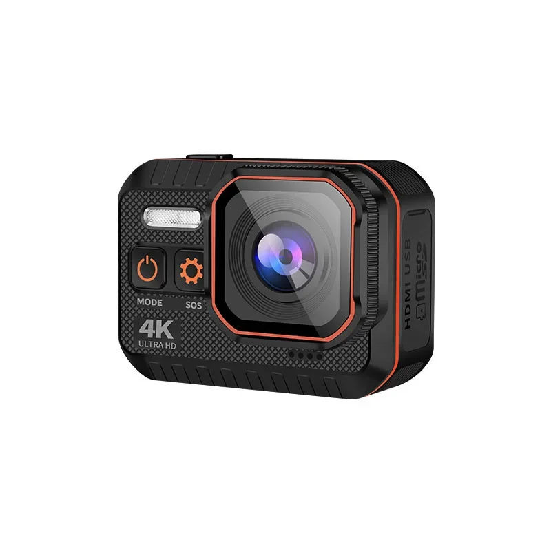 

4K 60FPS Action Camera Waterproof Sport Camcorder DV with Remote Control Scree Drive Recorder Sports Video Helmet recording