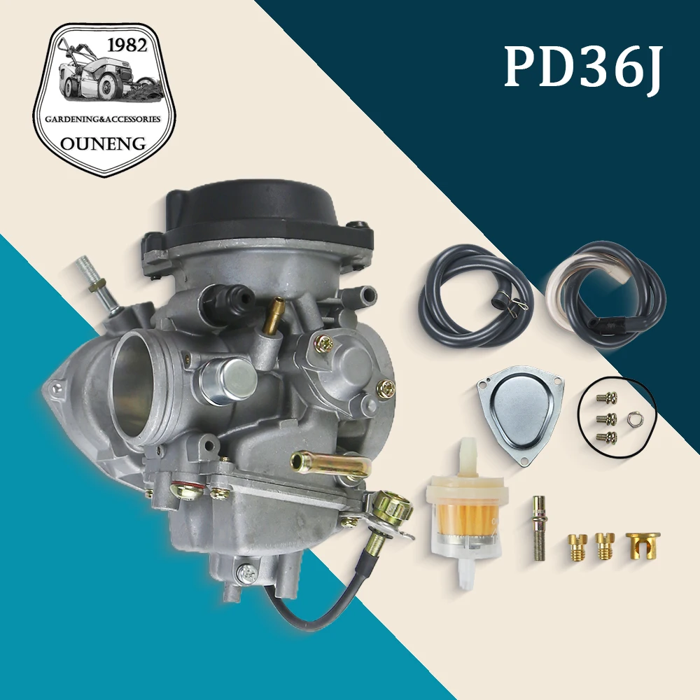 

for Suzuki Z400 LTZ400 KFX400 YFM400 ATV Quad 2003-2007 Engine Carb Fit DVX400 Quadsport Kodiak 36mm Motorcycle Carburetor PD36J