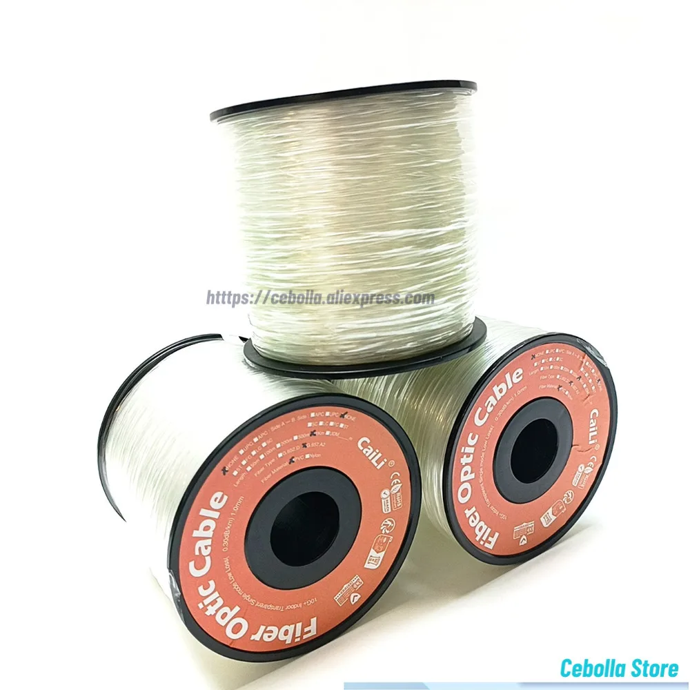1000M 보이지 않는 섬유 광학 드롭 케이블 SM 단순 투명 패치 코드 1310Nm/1550Nm FTTH 실내 G657A2 1코어