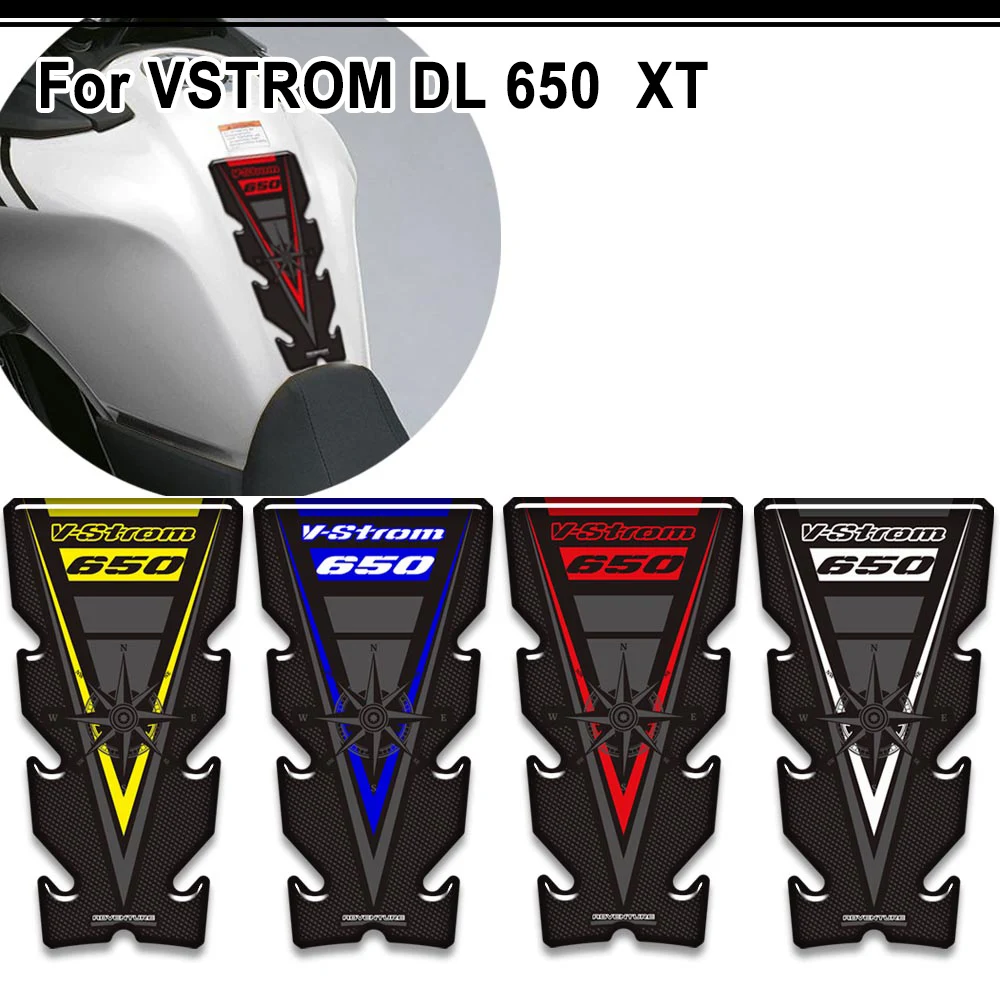 ملصقات حماية خزان المياه ، مجموعة زيت الوقود المغامرة لسوزوكي V STROM VSTROM DL Pad XT 650XT ،