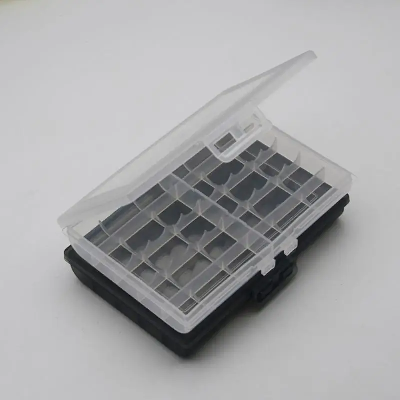 27RA Battery Plastic Case Storage Box Hard 10 Battery Holder Case Organizers
