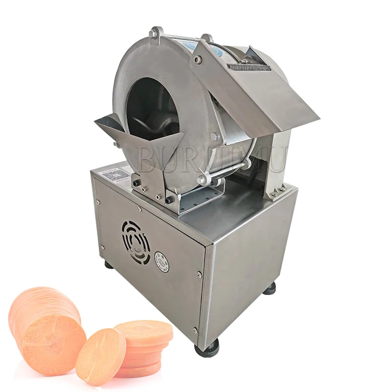 Electric Vegetable Cutting Machine Cabbage Chilli Potato Onion Slicer Machine Commercial Automatic Vegetable Cutter