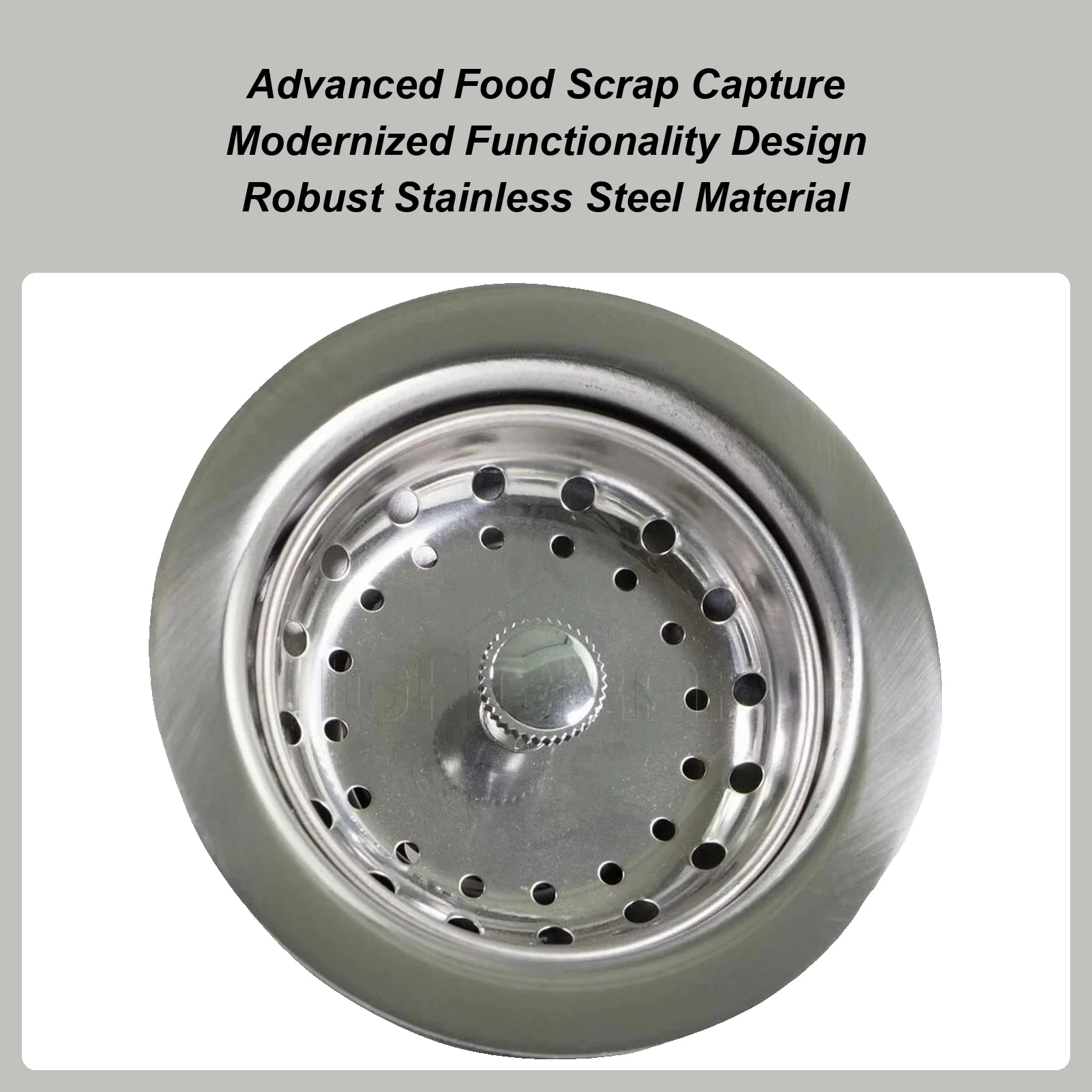 

Сливной фильтр для кухонной раковины, фильтр для кухонной мойки из нержавеющей стали, противозасоряющаяся пробка, сливной набор для отходов, остатков еды