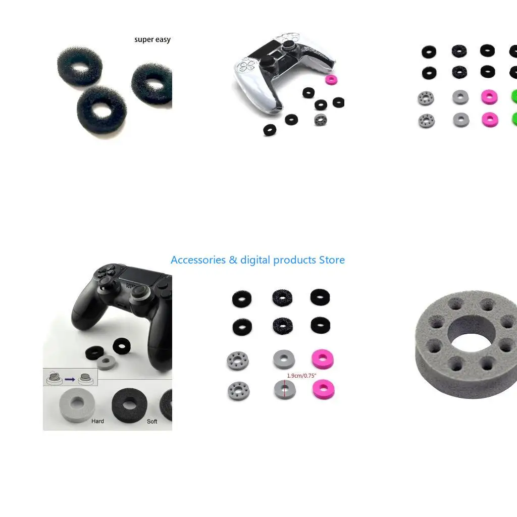 77JD Precisions Rings for Gaming Controller Aim Assist Rings Gamepad Aim Assist Rings